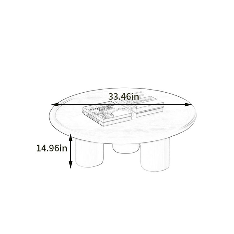 Hokku Designs Jyelle Coffee Table Wayfair Canada